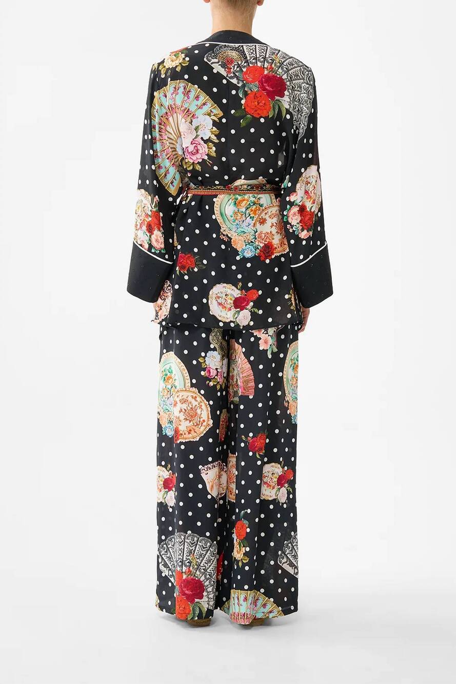 NEW CAMILLA short kimono wrap jacket in daughters of duende - Picture 4 of 6
